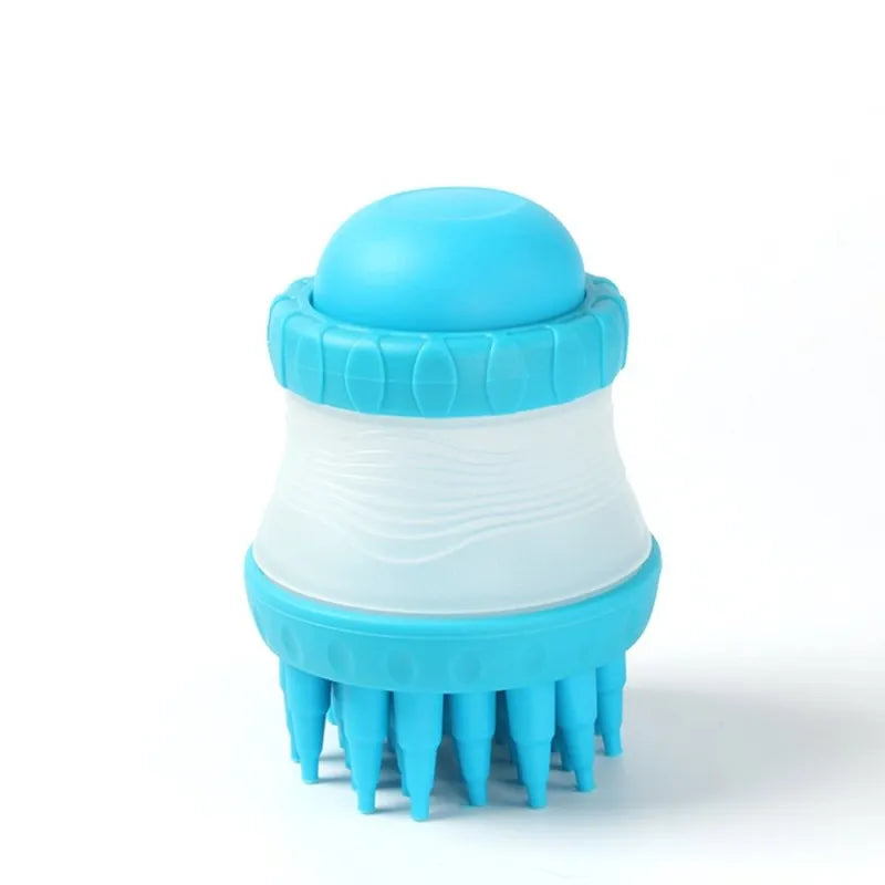 Silicone Brush for Pet Coat Care - Bathing Massage Brush for Dogs and Cats