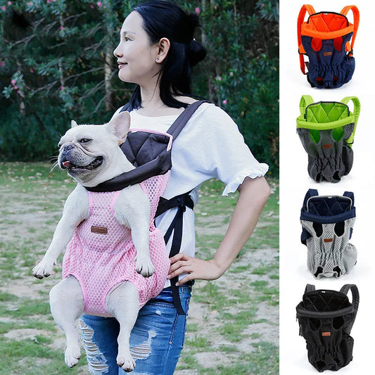 Portable Dog Backpack - Comfortable and Breathable for Pets