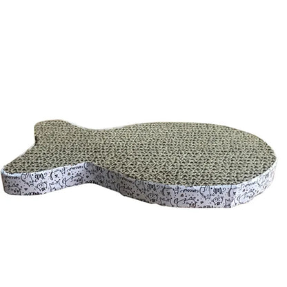 Fruit and Animal-Shaped Scratching Mat – Corrugated Cardboard Cat Scratcher