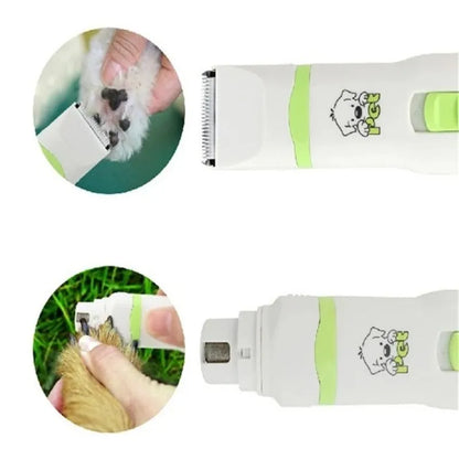Electric Pet Clippers - Codos CP-5200 with Multiple Accessories