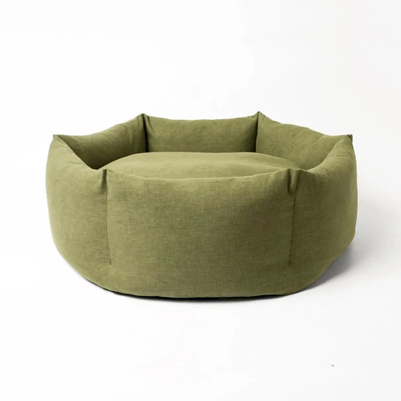 Comfortable Dog Bed - Soft Pet Bed with High Sides for Extra Comfort