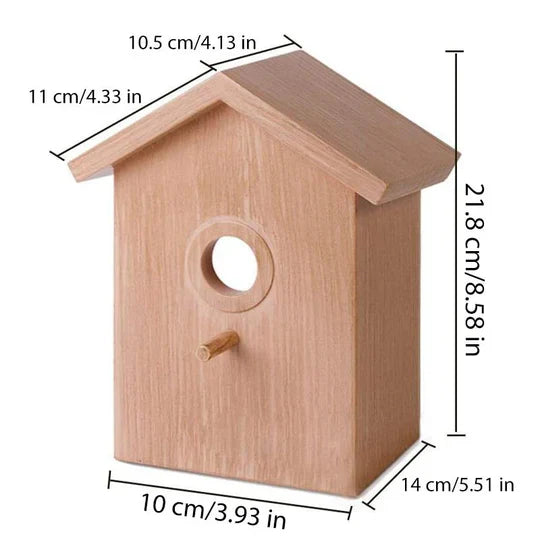 Window Bird House with Suction Cups