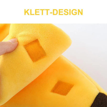 Banana-Shaped Pet Bed