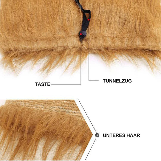 Lion Mane Dog Costume