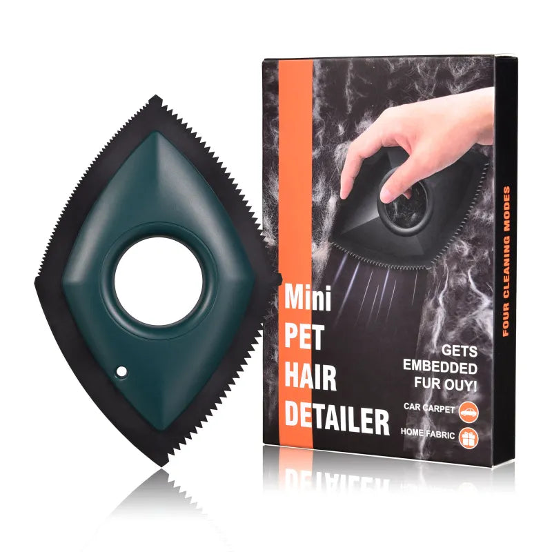 Effectively Removes Pet Hair from Furniture, Carpets, and Clothes, with Ergonomic Handle