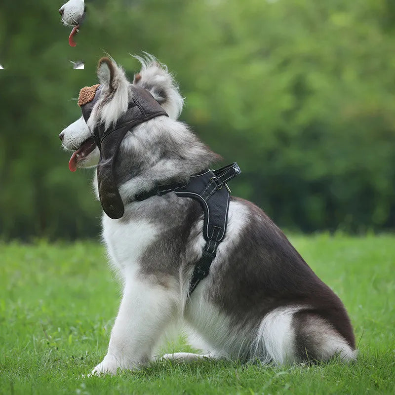 Winter Leather Ear Muffs with Soft Lining
