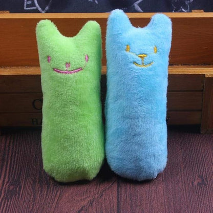 Interactive Funny Catnip Squeaky Tooth Toy