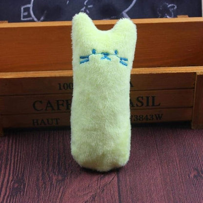 Interactive Funny Catnip Squeaky Tooth Toy
