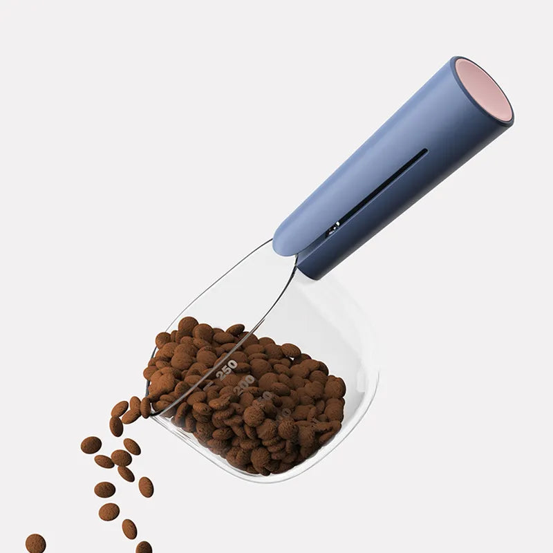 Measuring Scoop for Dry Food and Rice with Ergonomic Handle and Measurement Scale