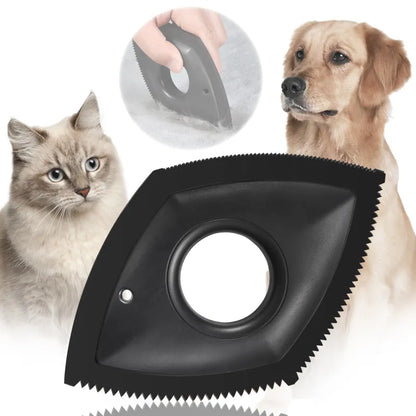 Effectively Removes Pet Hair from Furniture, Carpets, and Clothes, with Ergonomic Handle