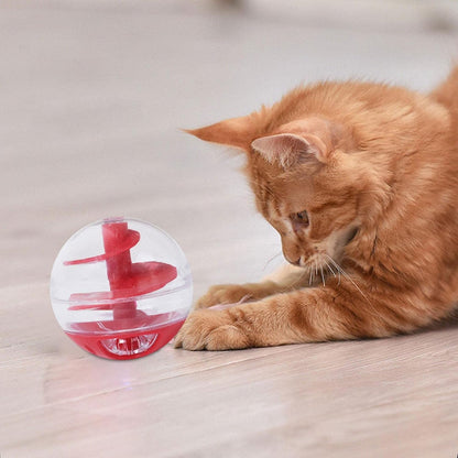Cat Toys Food Ball - Interactive Treat Dispenser for Play and Learning