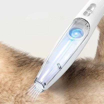 Silent Vacuum Pet Grooming Clipper