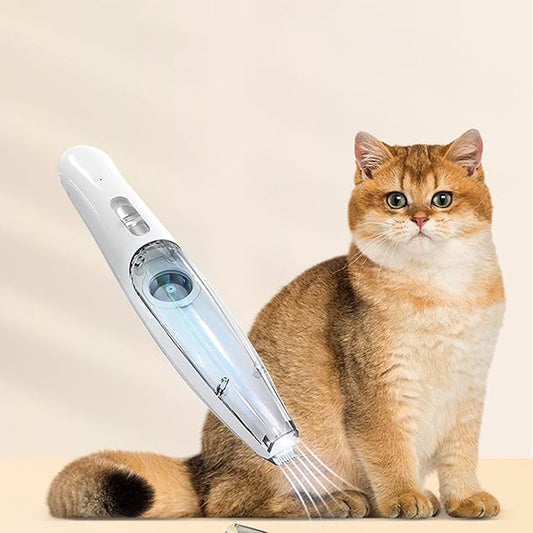 Silent Vacuum Pet Grooming Clipper