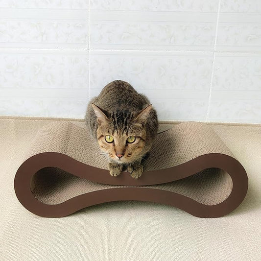 Luxury Infinity Cat Bed in Cardboard