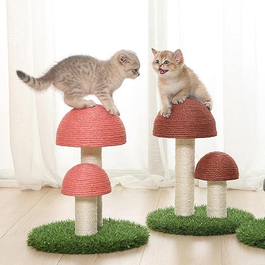 Sisal Mushroom Cat Tree