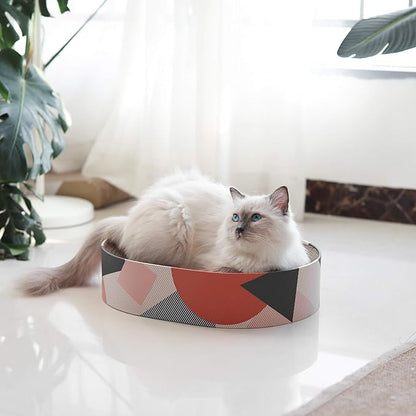 Luxurious Cardboard Cat Scratching Bed