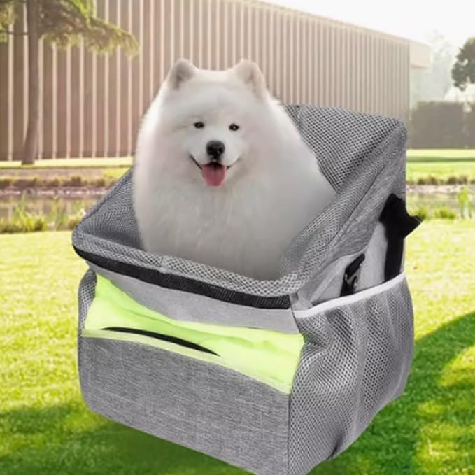 Car Dog Carrier - Compact and Safe Dog Transport Bag with Sturdy Structure