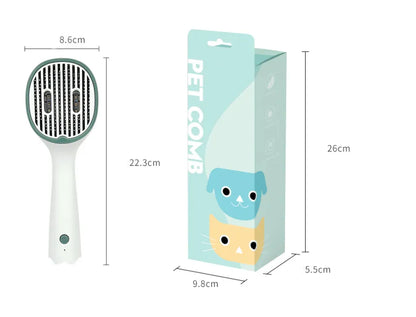 Electric Hair Brush - Quick Straightening and Detangling of Straight Hair