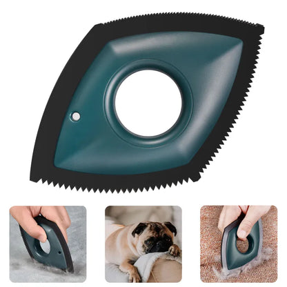 Effectively Removes Pet Hair from Furniture, Carpets, and Clothes, with Ergonomic Handle