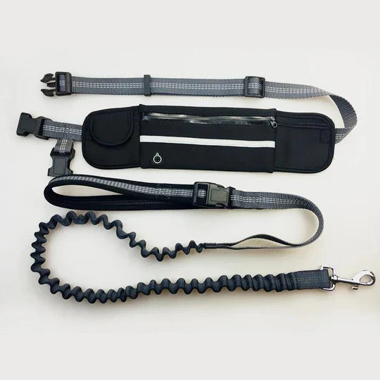 Hands-Free Leash with Belt for Dogs