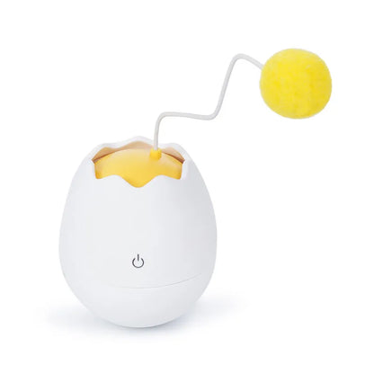Interactive Cat Toys in the Shape of an Egg - Toy with Moving Ball for Cats
