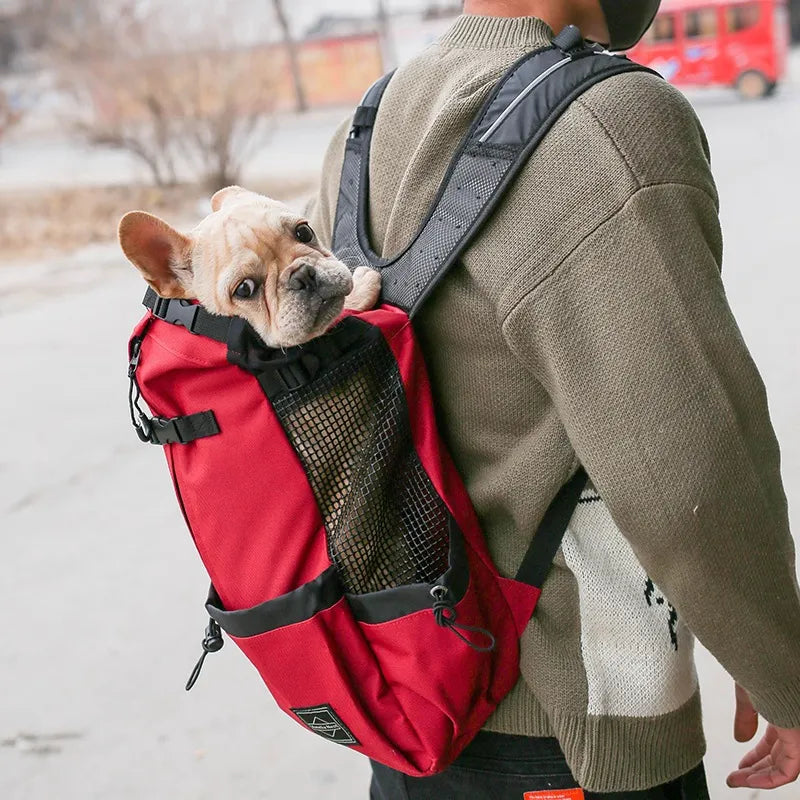 Travel Backpack with Mesh Pockets - Durable Design with Adjustable Straps