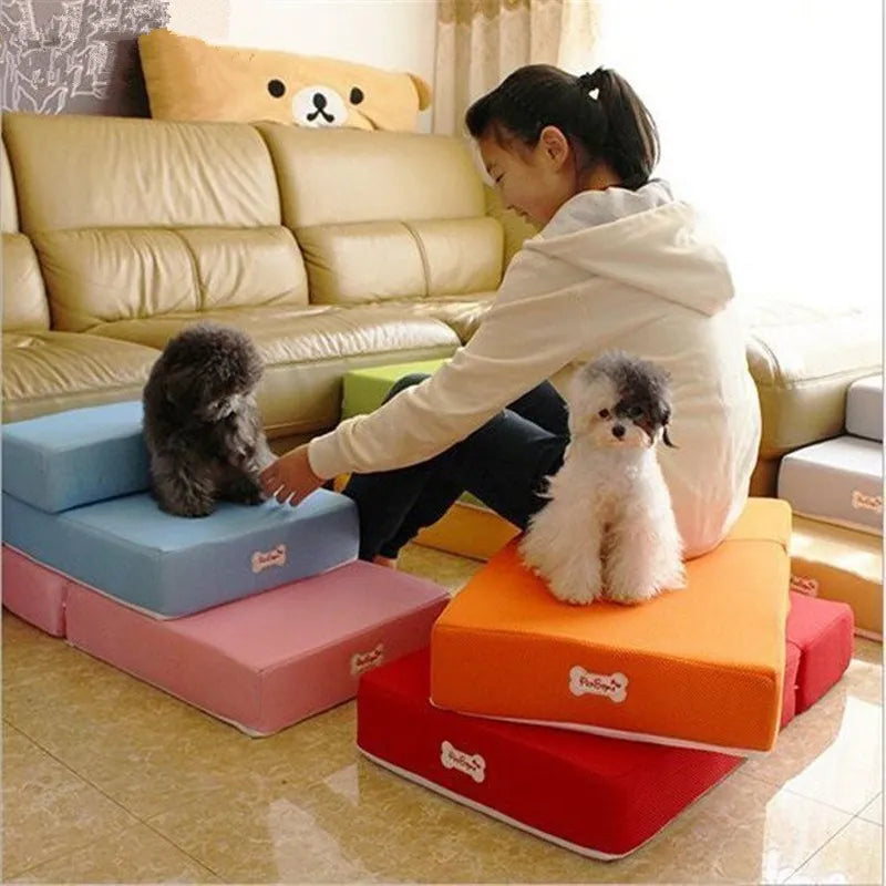 Comfortable Dog Stair - Non-Slip Pet Stairs for Sofa Bed
