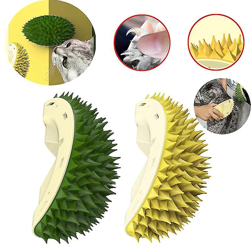 Cat Grooming Brush – Bionic Design with Soft-Tipped Needles for Coat Care