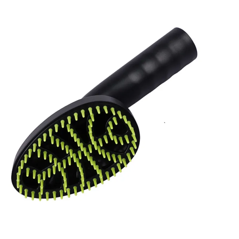 Pet Hair Brush for Vacuum with Silicone Bristles and Ergonomic Handle