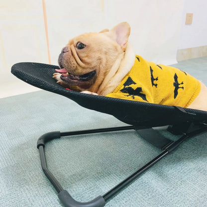 Rocking Chair for Dogs and Cats with Non-Slip Frame and Comfortable Lying Surface