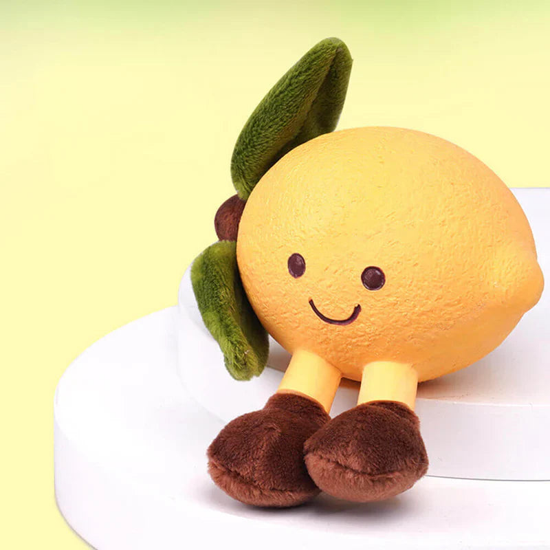 Fruity Dog Toy With Squeaker