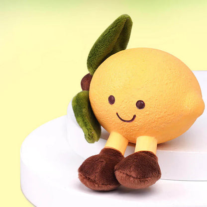 Fruity Dog Toy With Squeaker