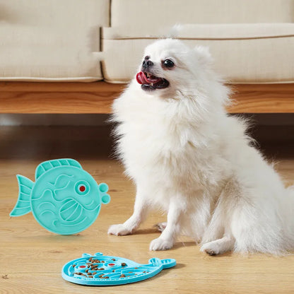 Pet Toy with Food Puzzle – Interactive and Stress-Relief Fish Design for Dogs and Cats