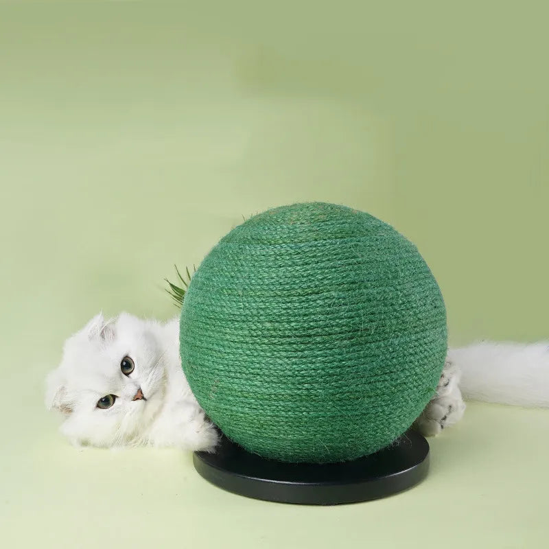 Sisal Scratching Ball for Cats - Scratching Toy for Cats for Claw Care