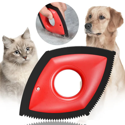 Effectively Removes Pet Hair from Furniture, Carpets, and Clothes, with Ergonomic Handle