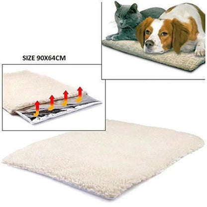 Self-Heating Pet Mattress - Comfortable Heating Pad for Dogs and Cats