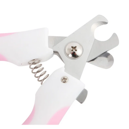 Pet Nail Scissors with Safety Lock and File