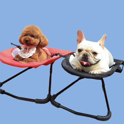 Rocking Chair for Dogs and Cats with Non-Slip Frame and Comfortable Lying Surface