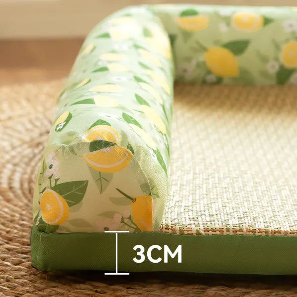 Cooling Mattress for Cats with Raised Edges - Summer Cooling for Pets