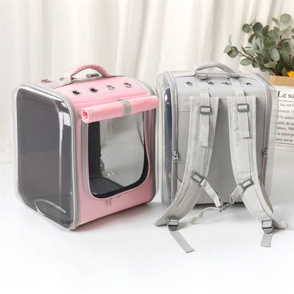 Cat Carrier Bag with Window - Sturdy and Portable Pet Bag for Travel