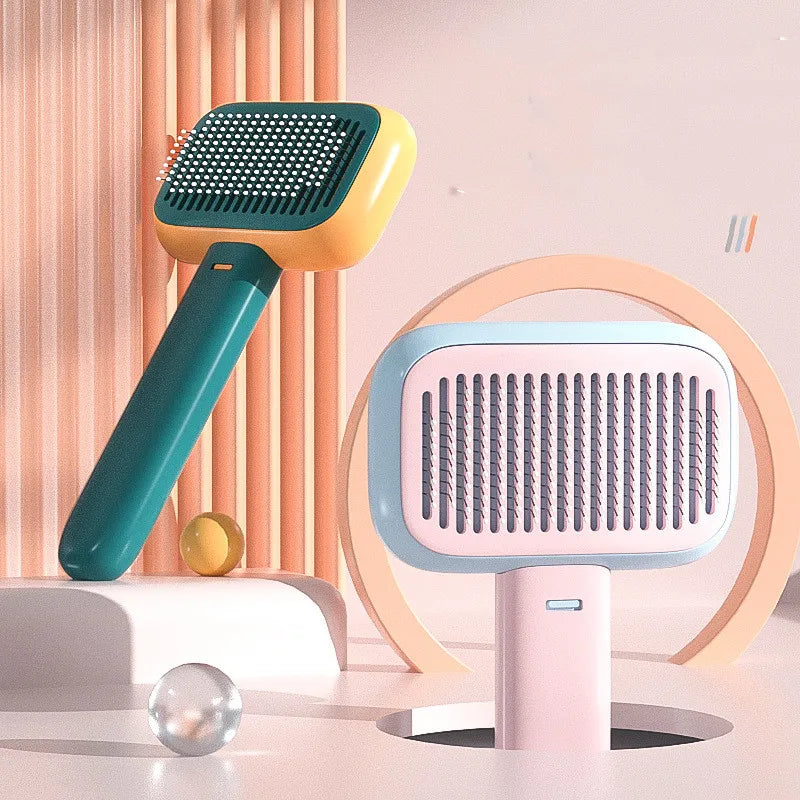 Hair Brush with Detangling Function – Innovative Design for Pain Relief and Quick Detangling