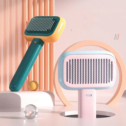 Hair Brush with Detangling Function – Innovative Design for Pain Relief and Quick Detangling