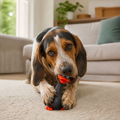 Durable Natural Latex Teeth Cleaning Dog Chew Toy