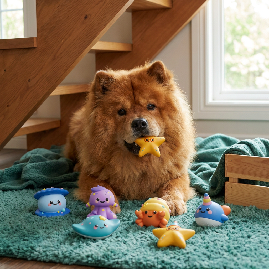 Cute Squeaky Ocean Animal Dog Toy