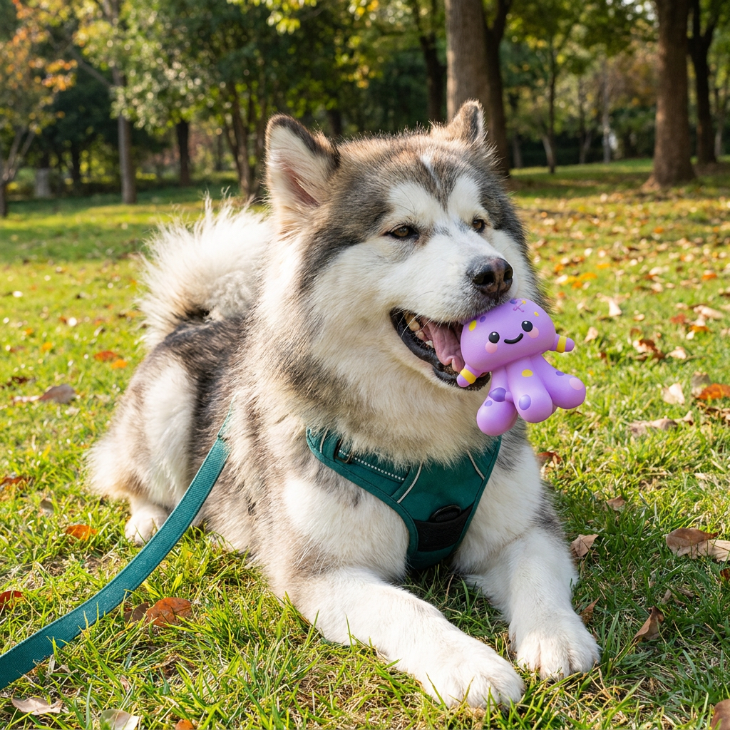 Cute Squeaky Ocean Animal Dog Toy