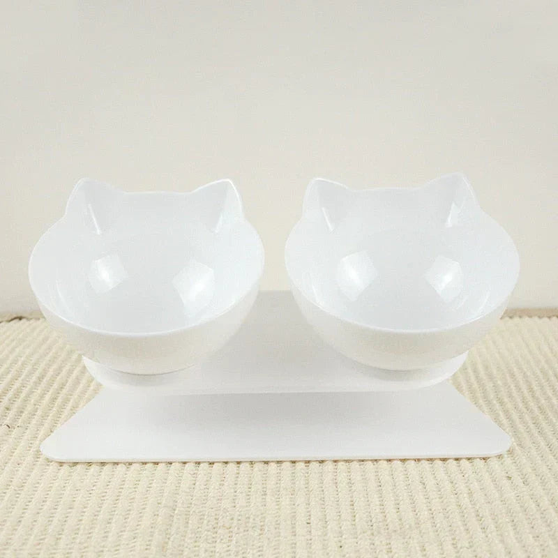 Elevated Ergonomic Feeding Station for Pets