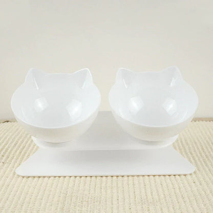 Elevated Ergonomic Feeding Station for Pets