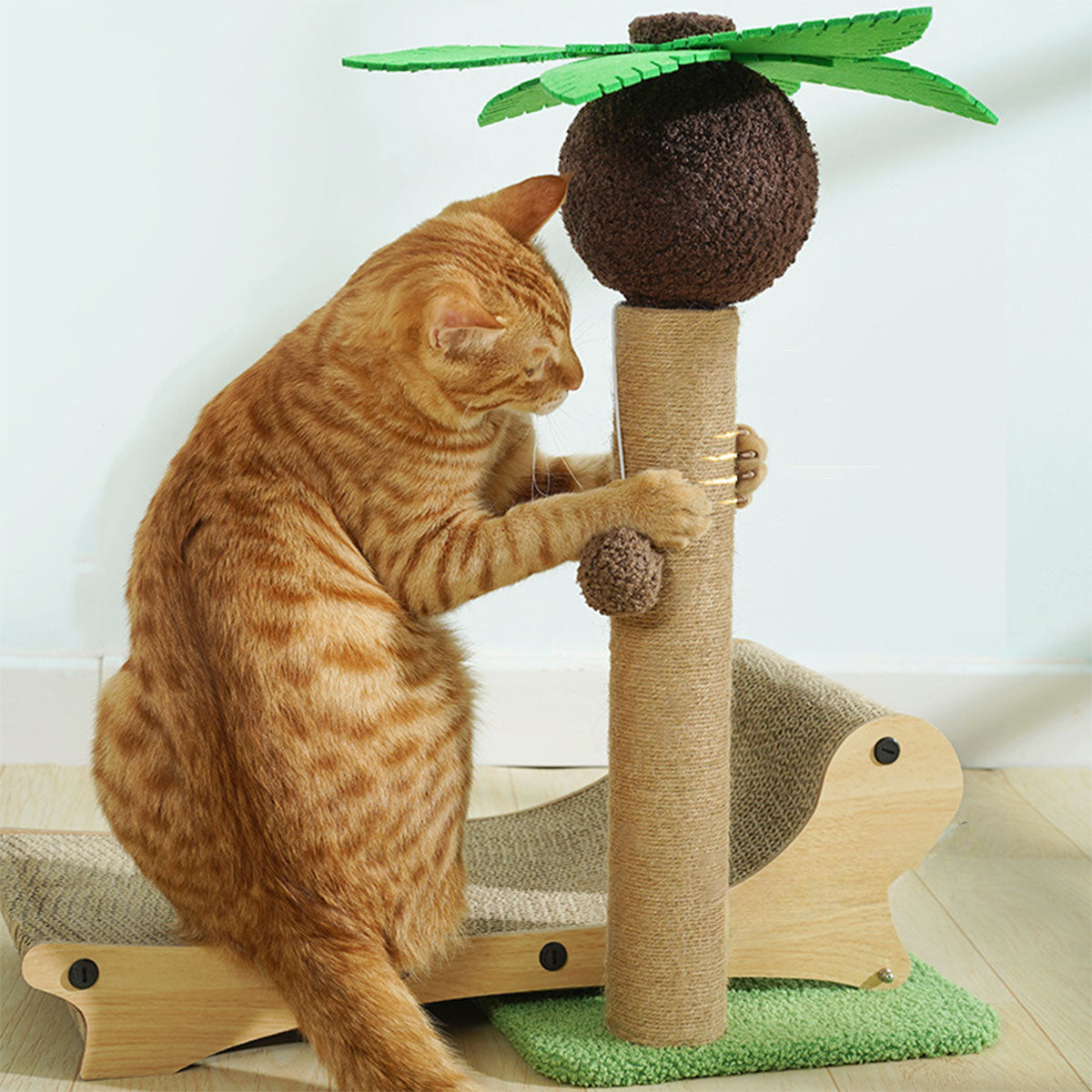 Palm Tree Cat Tree with Hammock