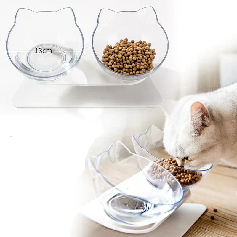 Elevated Ergonomic Feeding Station for Pets