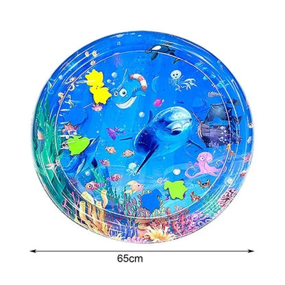 Water Mat for Cats Game & Cool (Round)